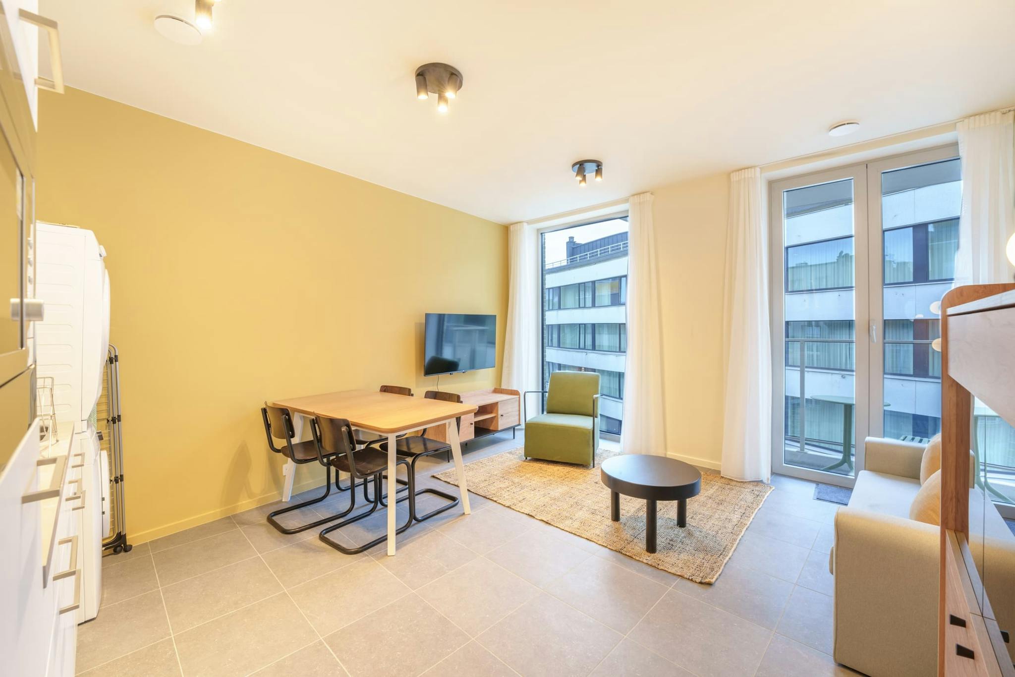 Appartement te  huur in Antwerpen 2018 1590.00€ 1 slaapkamers 58.00m² - Zoekertje 86699