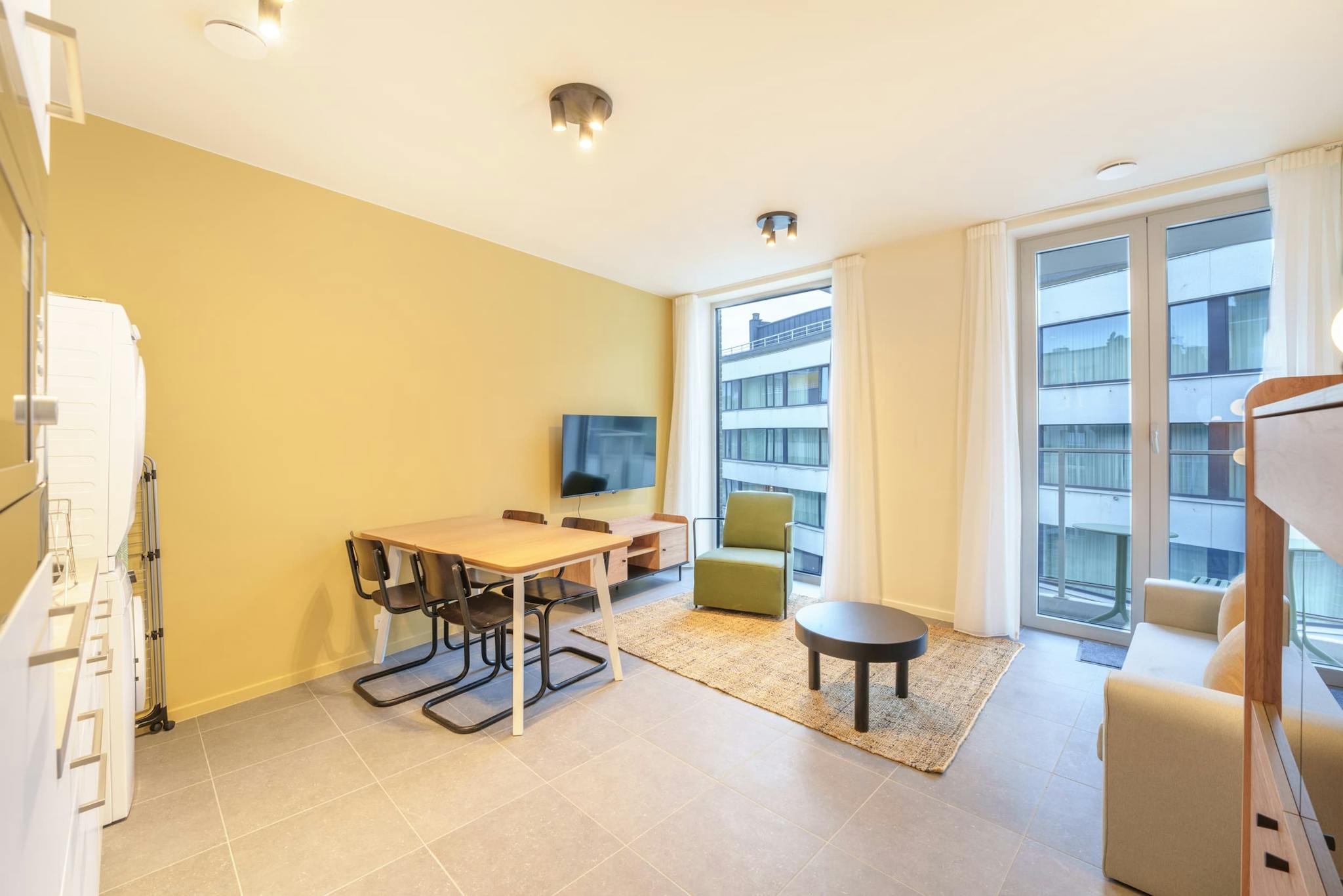 Appartement te  huur in Antwerpen 2018 1390.00€ 1 slaapkamers 54.00m² - Zoekertje 86687