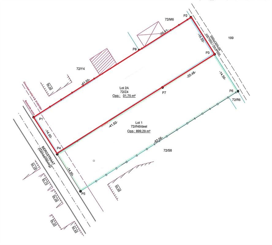 Bouwgrond te  koop in Kapellen 2950 350000.00€  slaapkamers m² - Zoekertje 89909