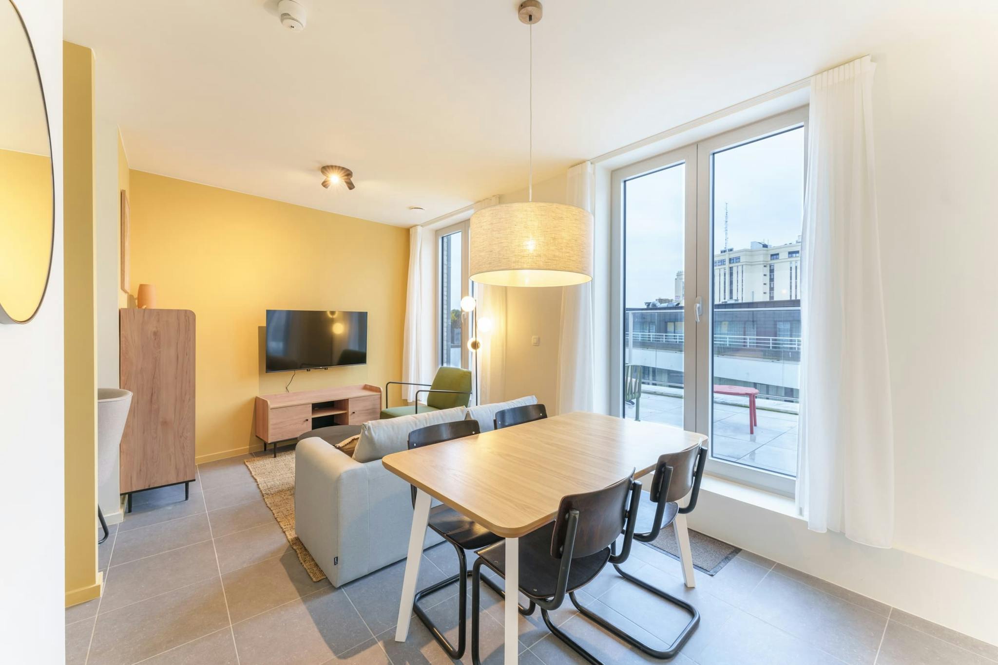 Appartement te  huur in Antwerpen 2018 1540.00€ 1 slaapkamers 57.00m² - Zoekertje 155375