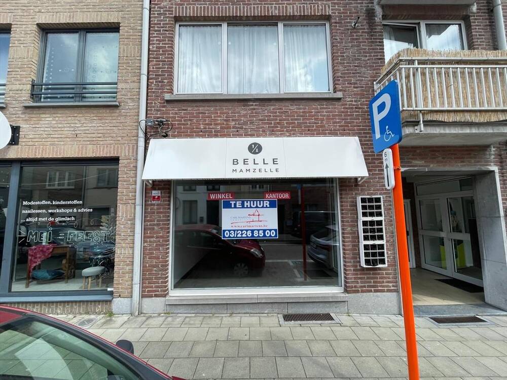 Handelszaak te  huur in Lier 2500 950.00€  slaapkamers 97.00m² - Zoekertje 220626