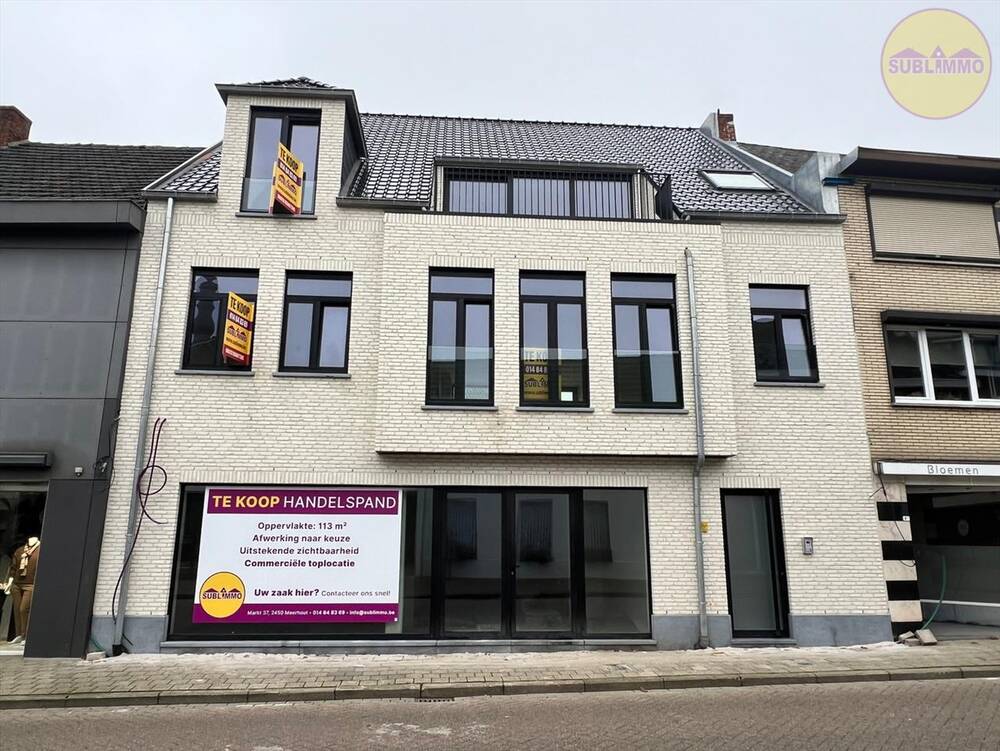 Handelszaak te  koop in Meerhout 2450 180000.00€  slaapkamers 113.00m² - Zoekertje 250980