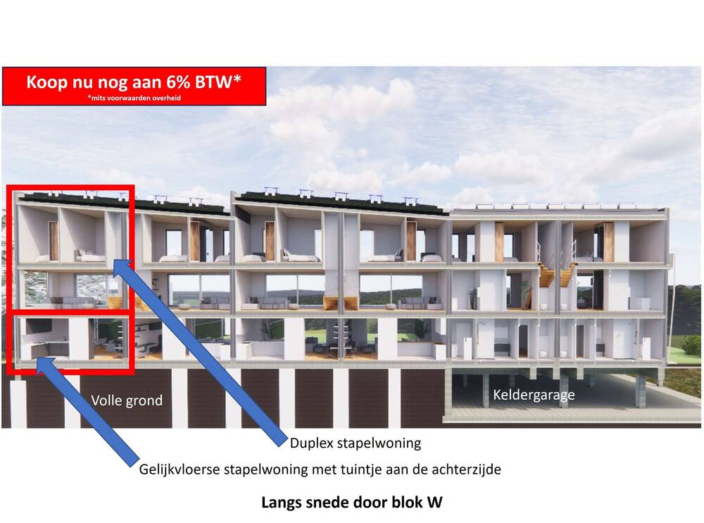 Benedenverdieping te  koop in Blaasveld 2830 345364.00€ 2 slaapkamers 98.00m² - Zoekertje 286229