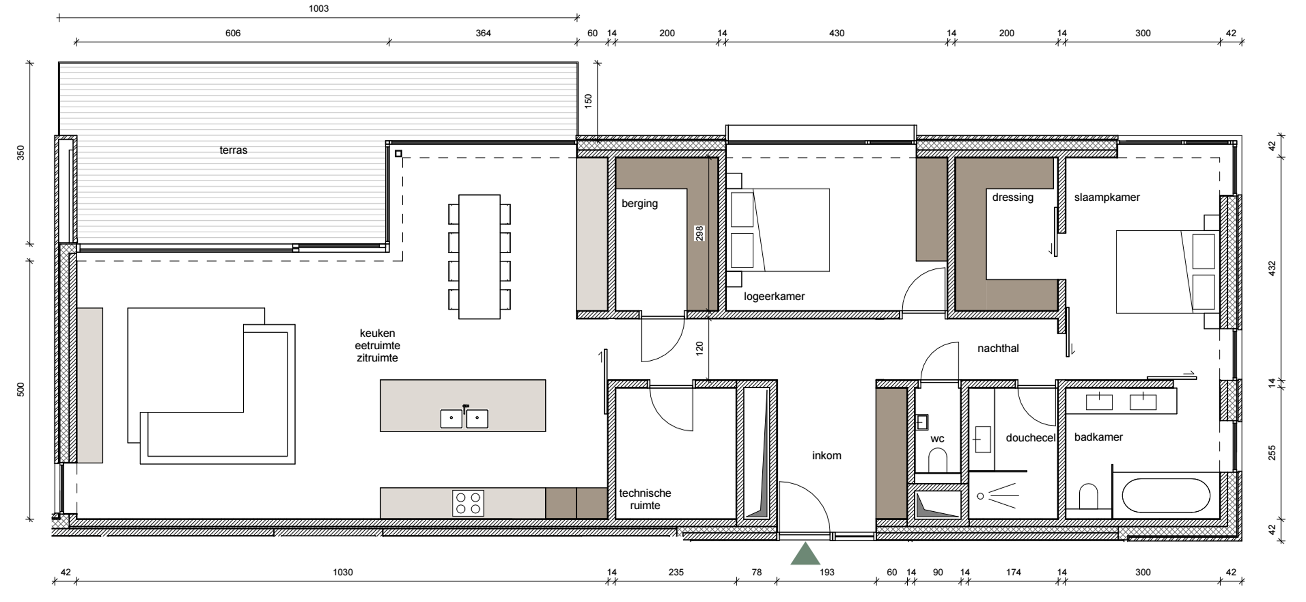 Appartement te  koop in Mechelen 2800 685500.00€ 2 slaapkamers 162.00m² - Zoekertje 296001