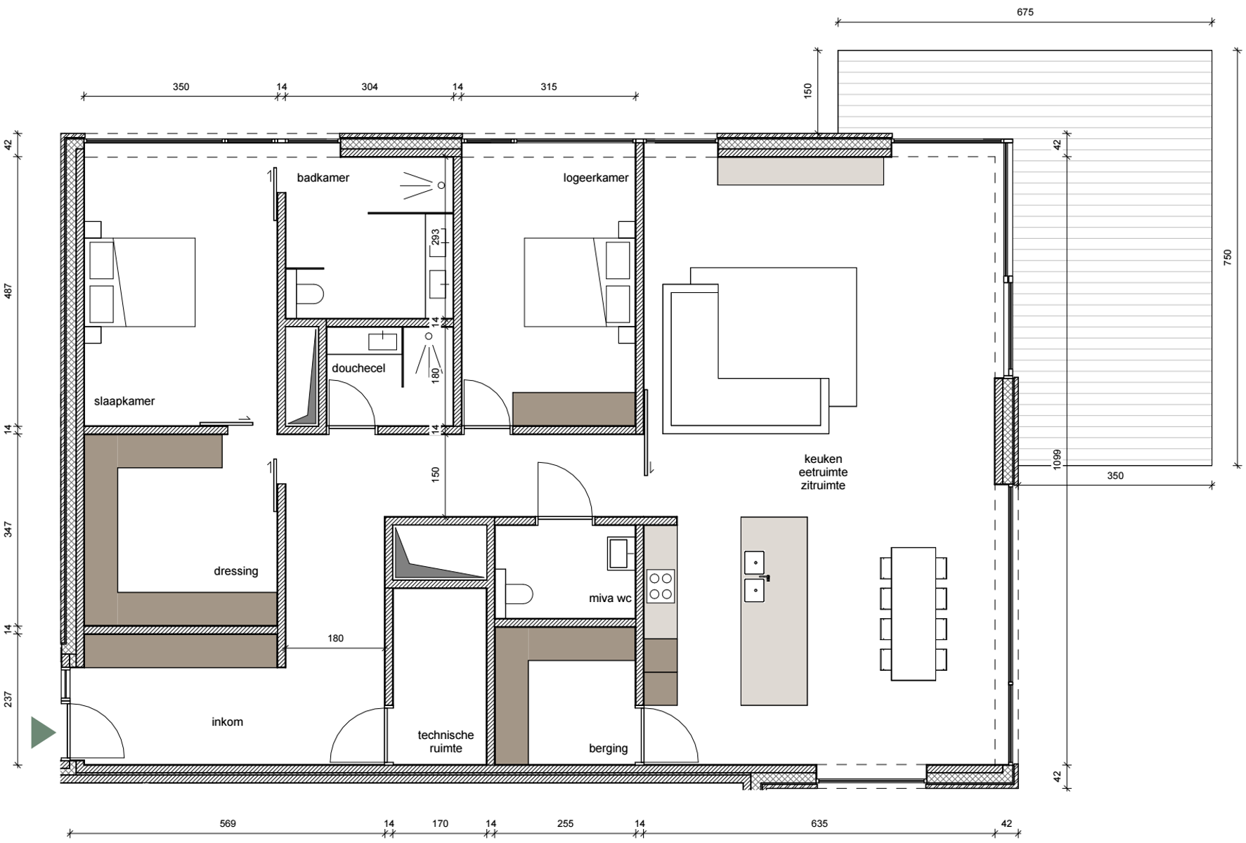 Appartement te  koop in Mechelen 2800 827750.00€ 2 slaapkamers 197.00m² - Zoekertje 297058