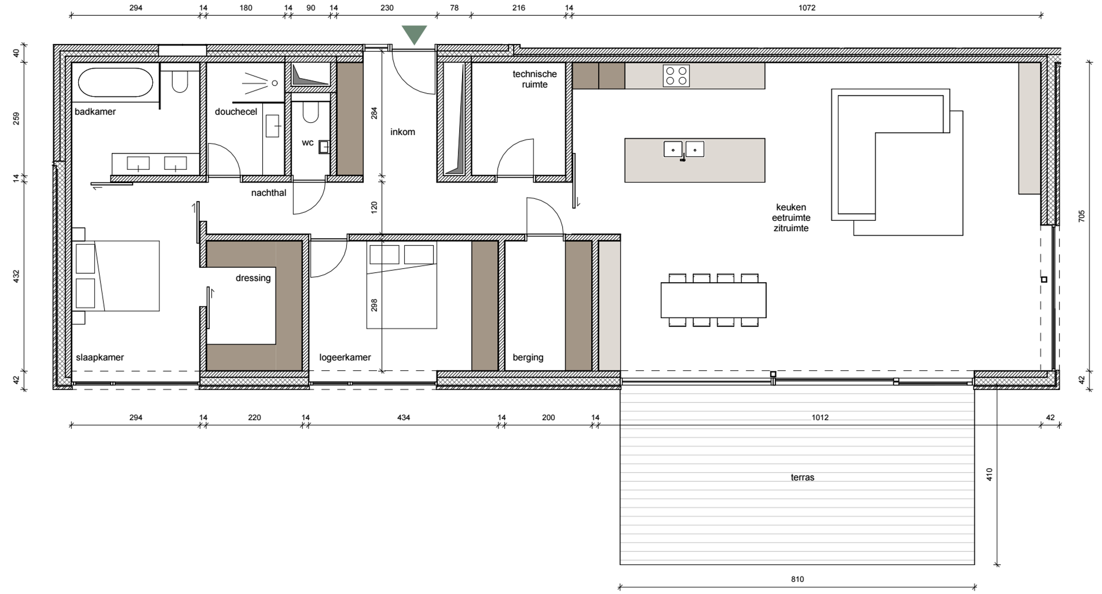 Appartement te  koop in Mechelen 2800 717500.00€ 2 slaapkamers 172.00m² - Zoekertje 296003