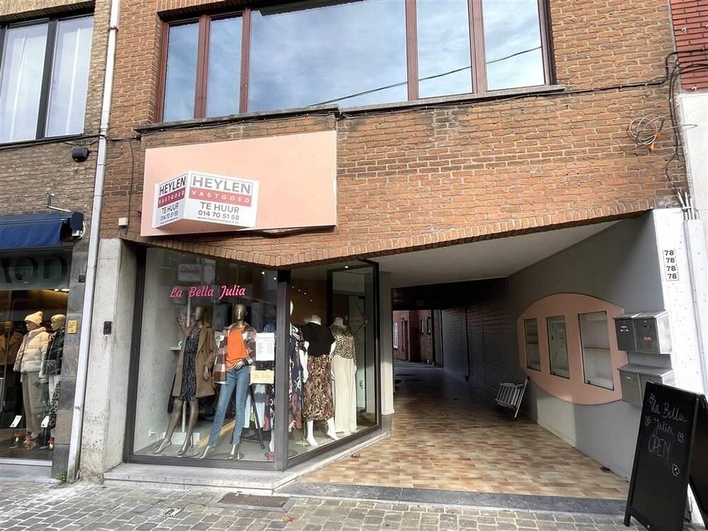 Handelszaak te  huur in Herentals 2200 600.00€  slaapkamers 53.00m² - Zoekertje 305651