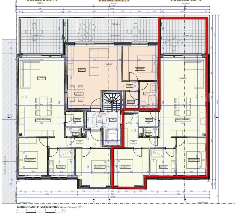 Appartement te  koop in Kalmthout 2920 353000.00€ 2 slaapkamers 102.76m² - Zoekertje 306652