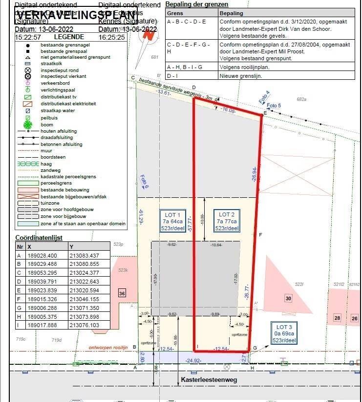 Grond te  koop in Lichtaart 2460 185000.00€  slaapkamers m² - Zoekertje 309516