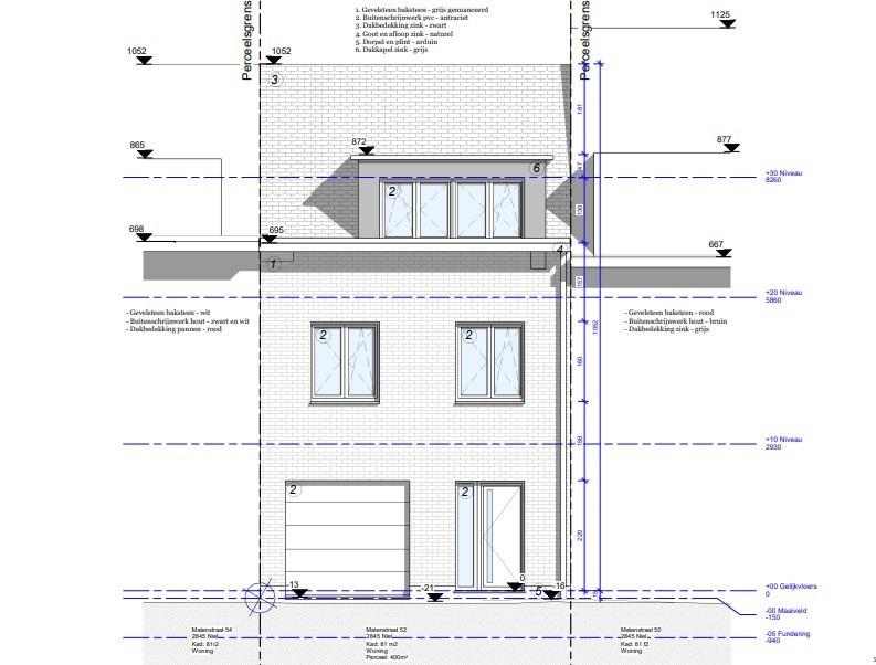 Bouwgrond te  koop in Niel 2845 169000.00€  slaapkamers m² - Zoekertje 326867